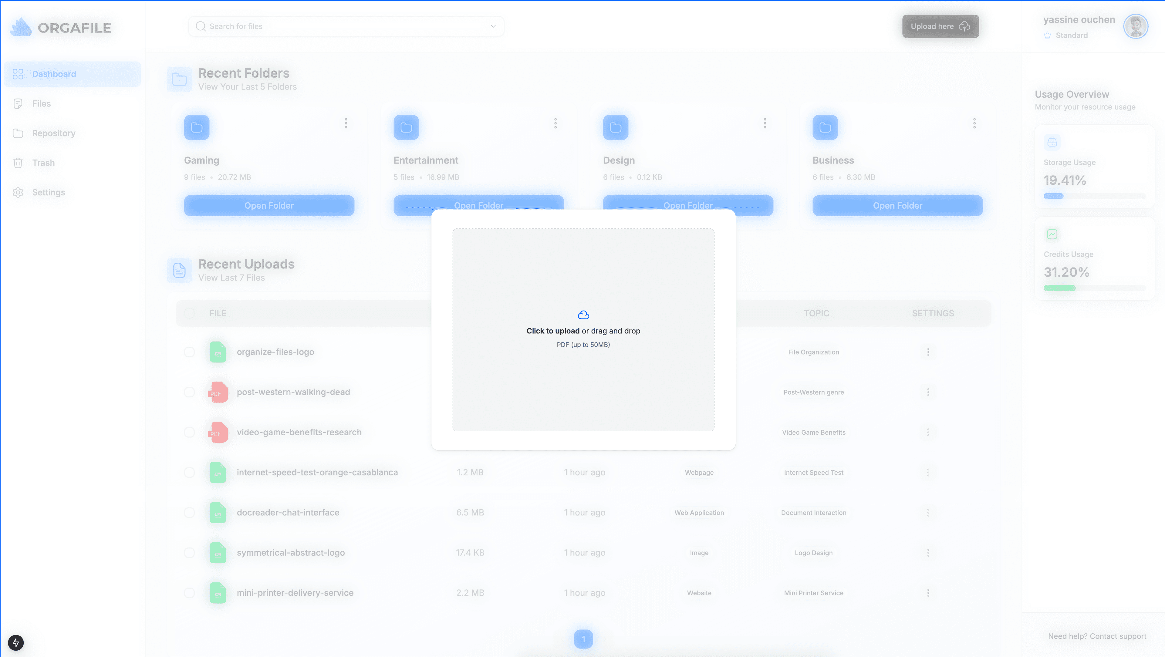 Upload Files